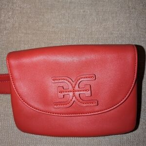 Sam Edelman Tangerine Faux Leather Emily Shoulder/Belt Bag Unused